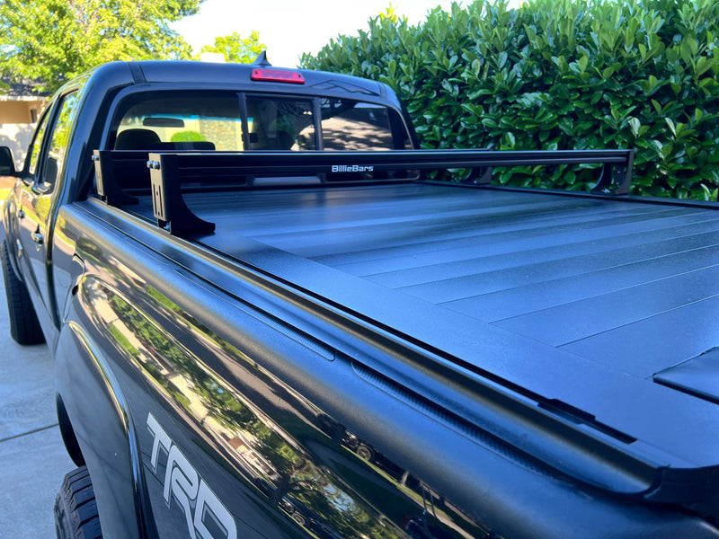 Load image into Gallery viewer, BillieBars Tacoma - Bed Rack for Retractable Covers with T-slots
