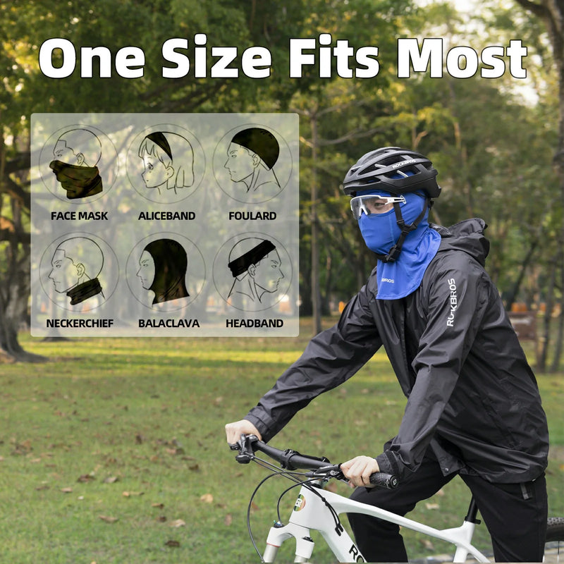 Load image into Gallery viewer, ROCKBROS Face Mask Cooling Neck Gaiter Breathable Face Covering Summer Balaclava
