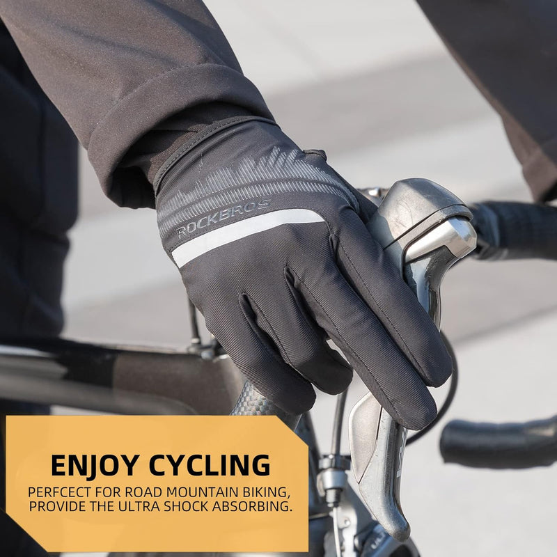 Load image into Gallery viewer, ROCKBROS Cycling Gloves Shock Absorbing Breathable
