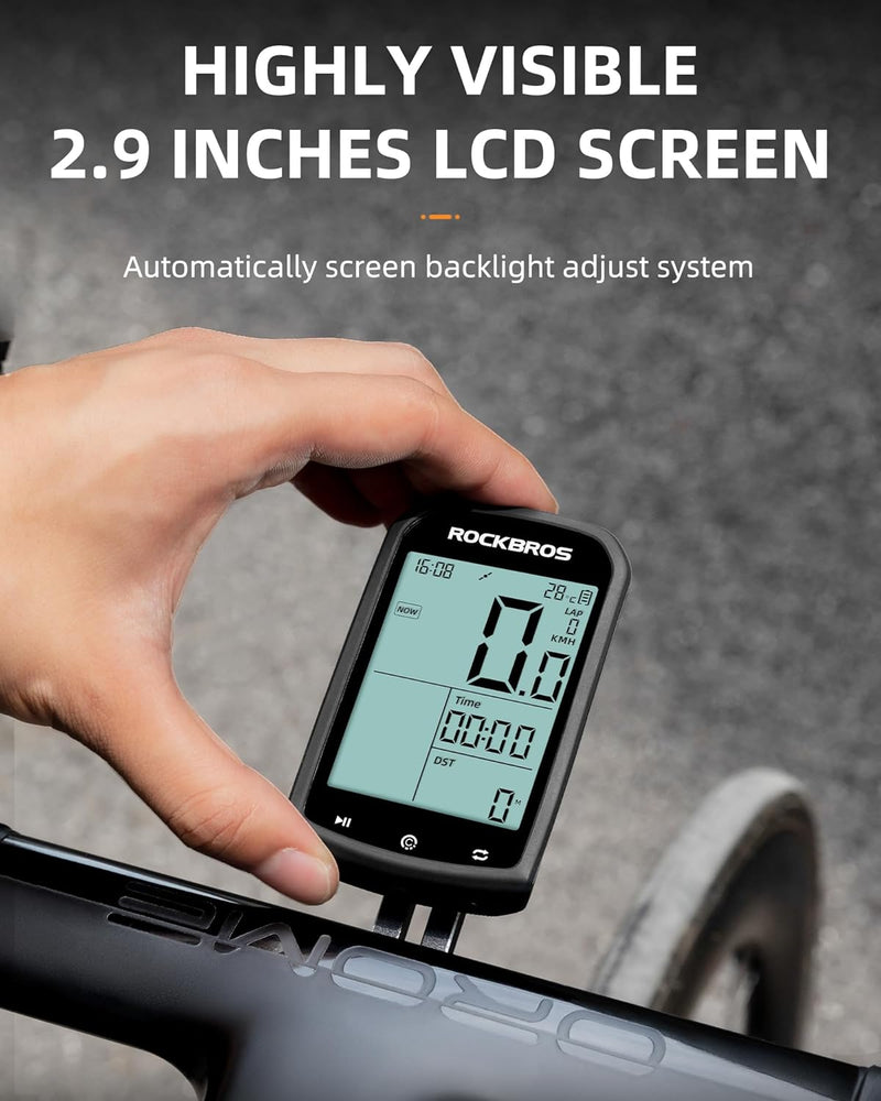 Load image into Gallery viewer, ROCKBROS M1 Wireless Bike Computer GPS 2.9-inch LCD Waterproof Fast Charging
