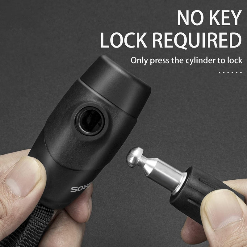 Load image into Gallery viewer, ROCKBROS Bike Lock Chain Bicycle Lock, Heavy Duty Anti Theft
