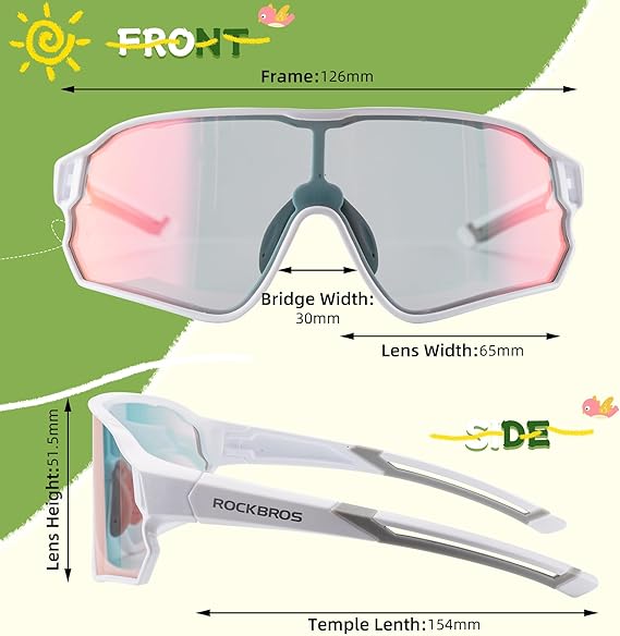 Load image into Gallery viewer, Kids Sports Glasses for Ages 8–14

