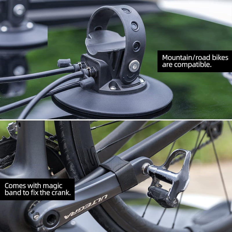 Load image into Gallery viewer, ROCKBROS Electric Suction Cup Bike Rack for 1-3 Bikes Safe Mount
