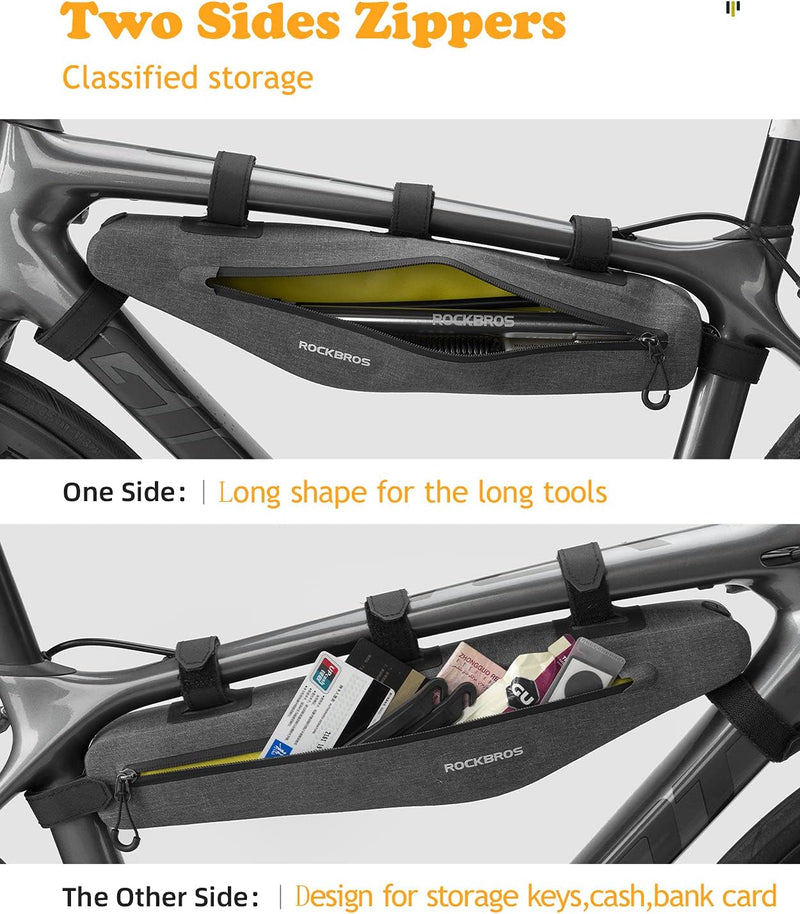 Load image into Gallery viewer, ROCKBROS Triangle Bag Waterproof Cycling Pouch 1.5 L Classified Capacity
