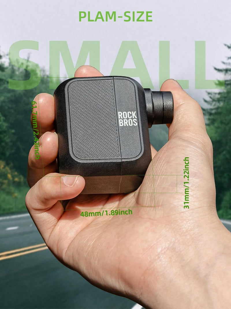 Load image into Gallery viewer, ROCKBROS AS110 Mini Electric Bike Tire Pump 100PSl

