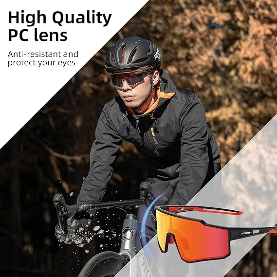 Load image into Gallery viewer, Unisex Polarized Cycling Sunglasses with TR90 Frame
