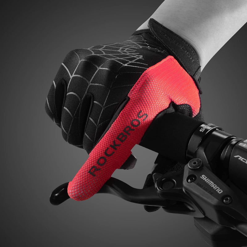 Load image into Gallery viewer, ROCKBROS Windproof Touch Screen Riding MTB Bike Gloves
