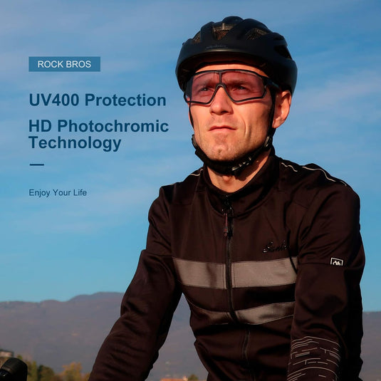 Thickened PC Lens Photochromic Sunglasses (UV400)