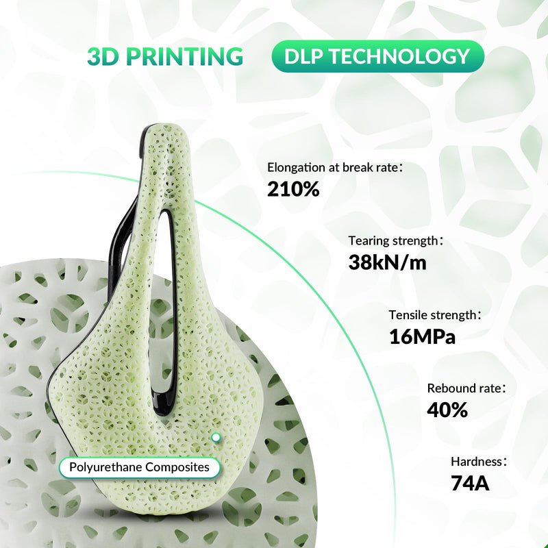 Load image into Gallery viewer, ROCKBROS 3D Printed Carbon Bike Saddle Ergonomic Ultralight Seat
