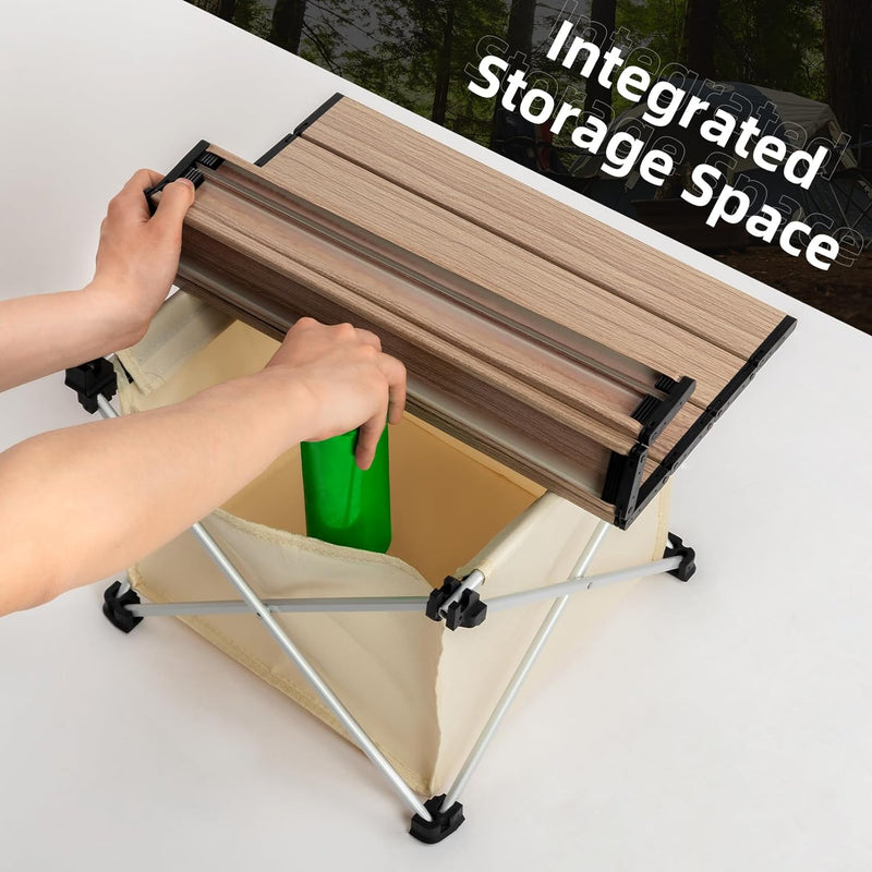 Load image into Gallery viewer, Qunature Ultralight Folding Camping Table with Storage Bag

