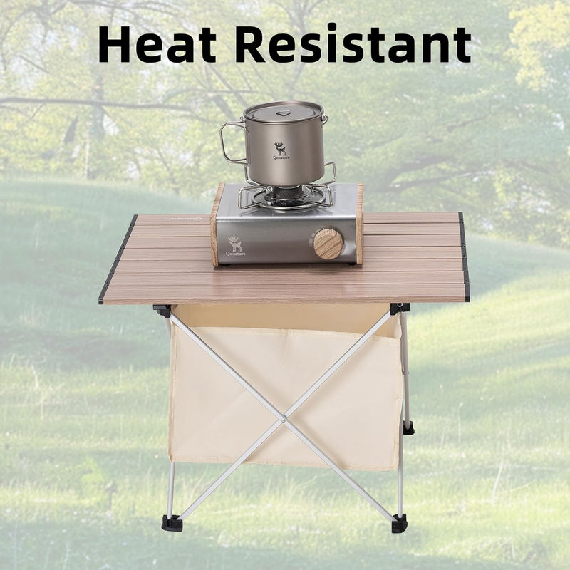 Load image into Gallery viewer, Qunature Ultralight Folding Camping Table with Storage Bag
