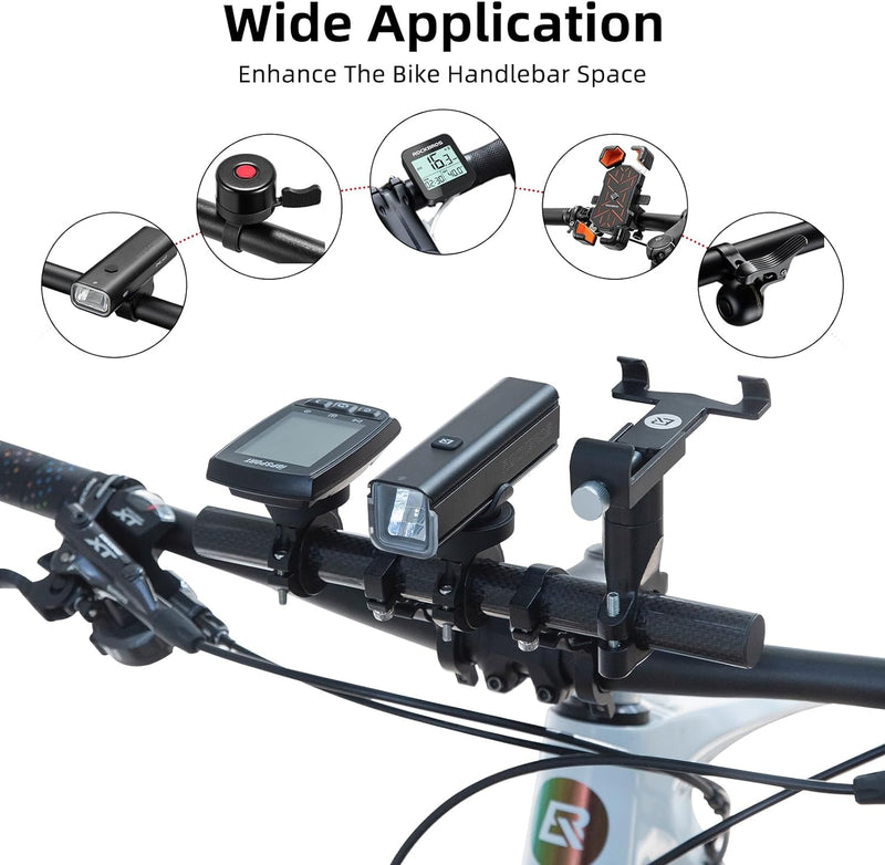 Load image into Gallery viewer, ROCKBROS Bike Handlebar Extender Double Lightweight Durable
