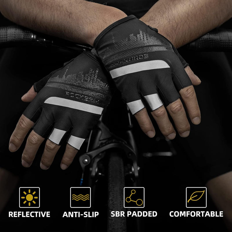 Load image into Gallery viewer, ROCKBROS Cycling Gloves Shock Absorbing Breathable
