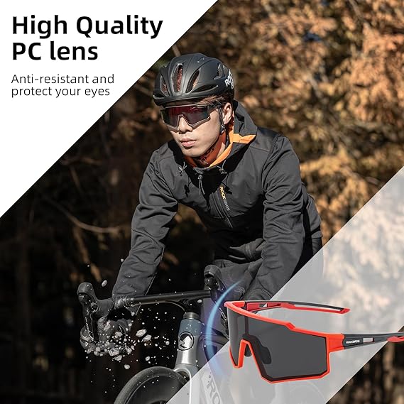 Load image into Gallery viewer, Unisex Polarized Cycling Sunglasses with TR90 Frame
