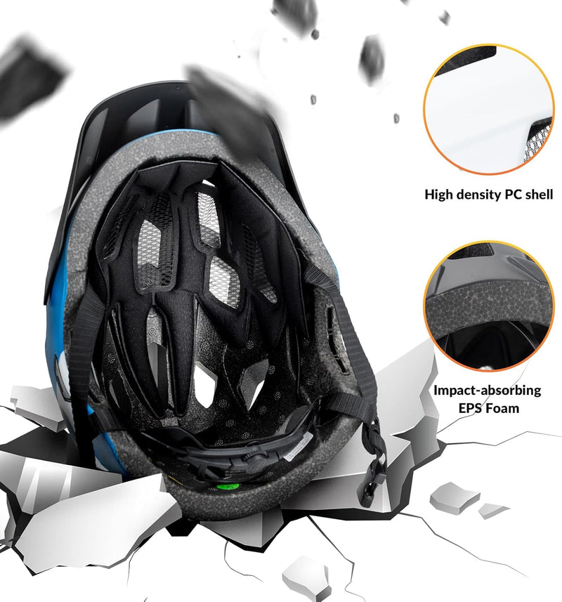 Load image into Gallery viewer, ROCKBROS Kids Full Face Bike Helmet Ages 5-14 Anti-Collision Detachable Chin

