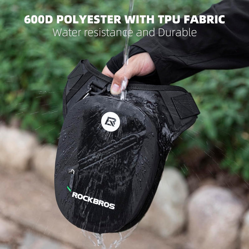 Load image into Gallery viewer, ROCKBROS Waterproof Motorcycle Drop Leg Bag Adjustable Durable 1L Capacity
