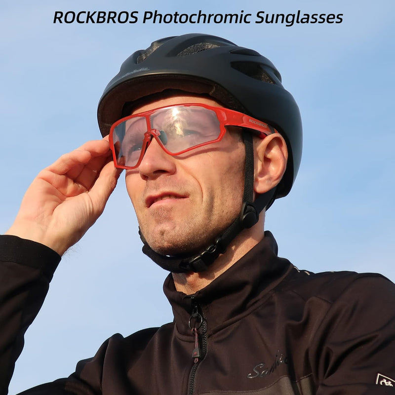 Load image into Gallery viewer, Aerodynamic Windproof Photochromic Cycling Sunglasses
