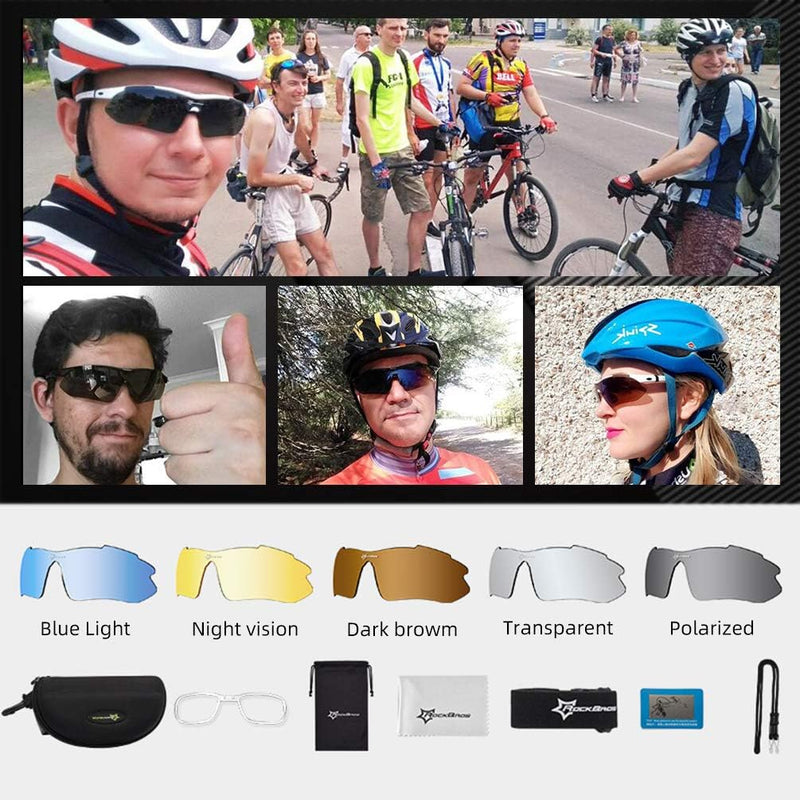 Load image into Gallery viewer, Slim Polarized Sports Sunglasses with 4 Lenses
