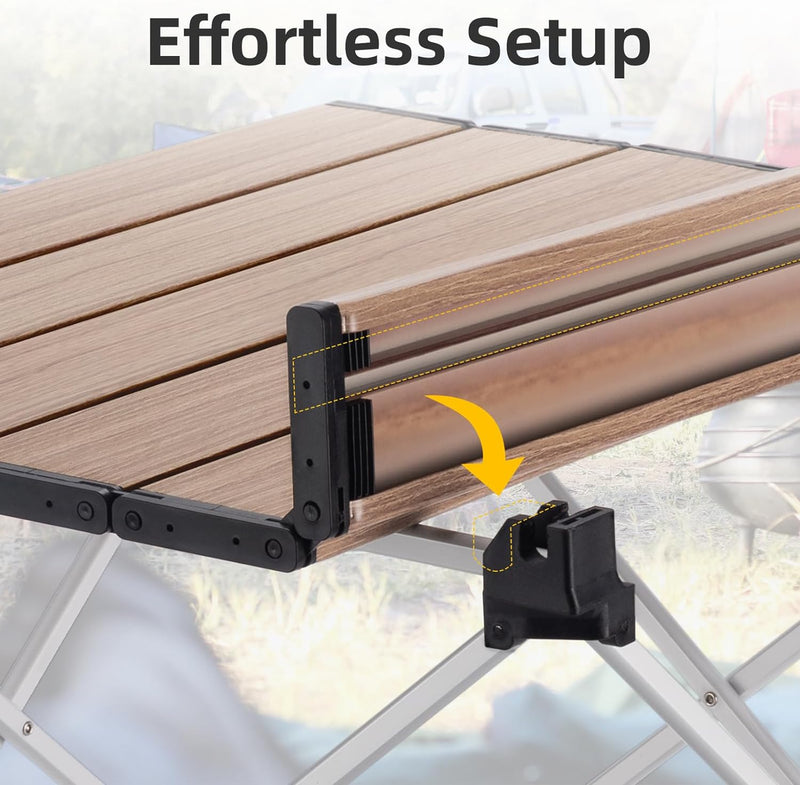 Load image into Gallery viewer, Qunature Ultralight Folding Camping Table with Storage Bag
