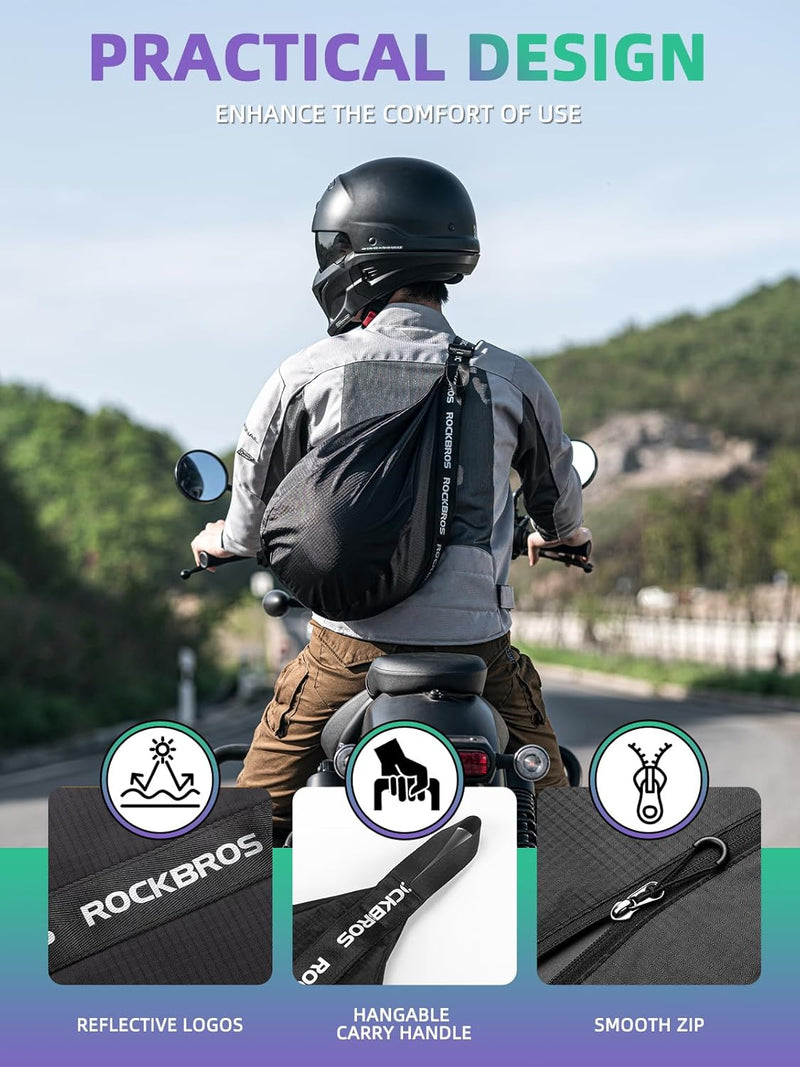 Load image into Gallery viewer, ROCKBROS Waterproof Motorcycle Helmet Backpack 7L Lightweight Storage Bag
