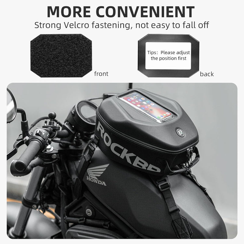 Load image into Gallery viewer, ROCKBROS 7L Waterproof Motorcycle Tank Bag Touchscreen Phone Pouch
