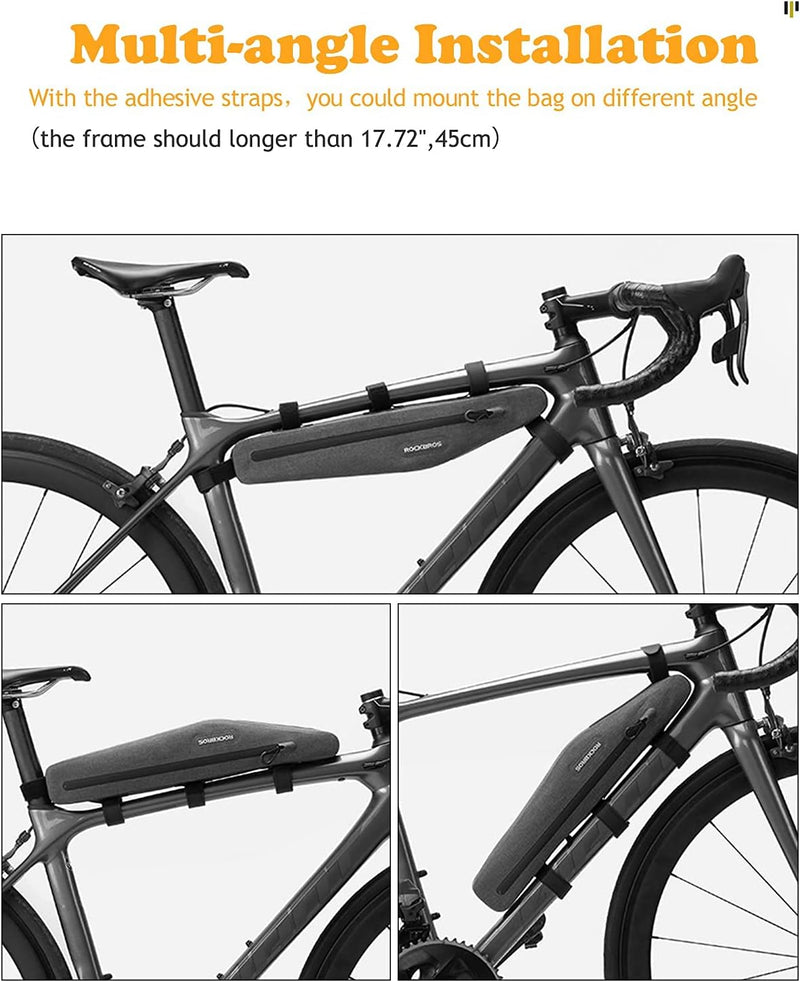 Load image into Gallery viewer, ROCKBROS Triangle Bag Waterproof Cycling Pouch 1.5 L Classified Capacity
