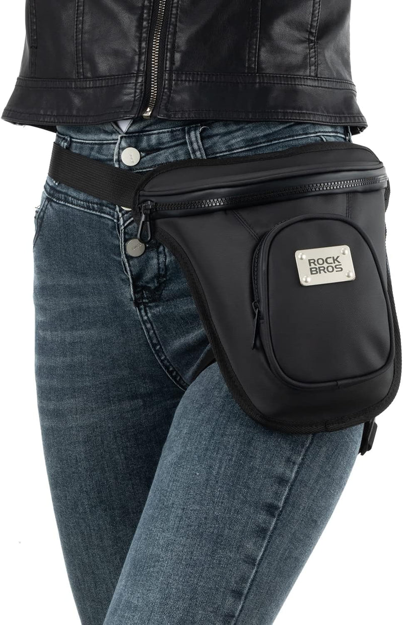 Load image into Gallery viewer, ROCKBROS Waterproof Tactical Drop Leg Bag Durable Adjustable Large Capacity
