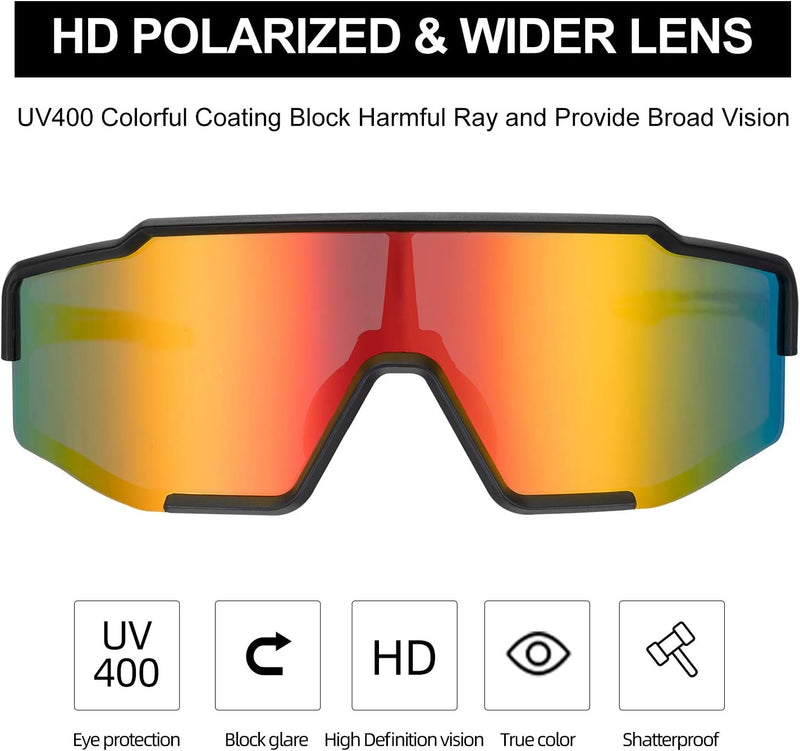 Load image into Gallery viewer, Polarized Cycling Sunglasses (UV400)
