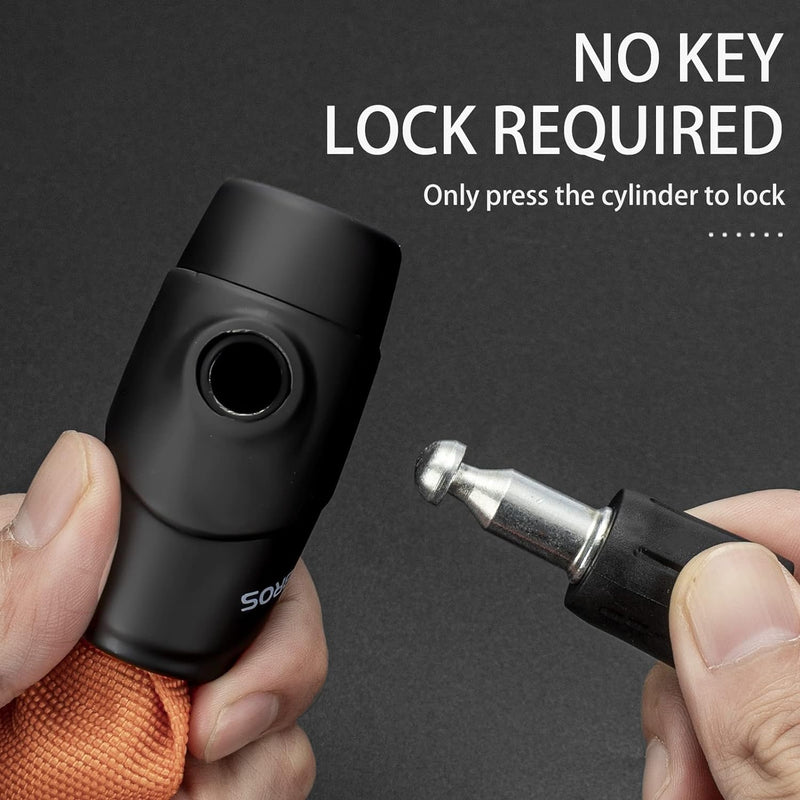 Load image into Gallery viewer, ROCKBROS Bike Lock Chain Bicycle Lock, Heavy Duty Anti Theft
