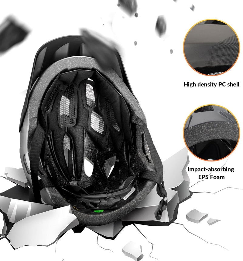 Load image into Gallery viewer, ROCKBROS Kids Full Face Bike Helmet Ages 5-14 Anti-Collision Detachable Chin
