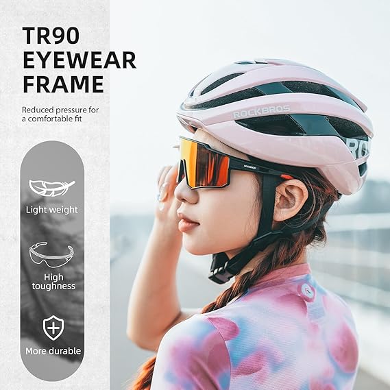 Load image into Gallery viewer, Unisex Polarized Cycling Sunglasses with TR90 Frame
