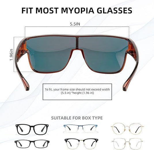 Polarized Fit Over Sunglasses (UV400)
