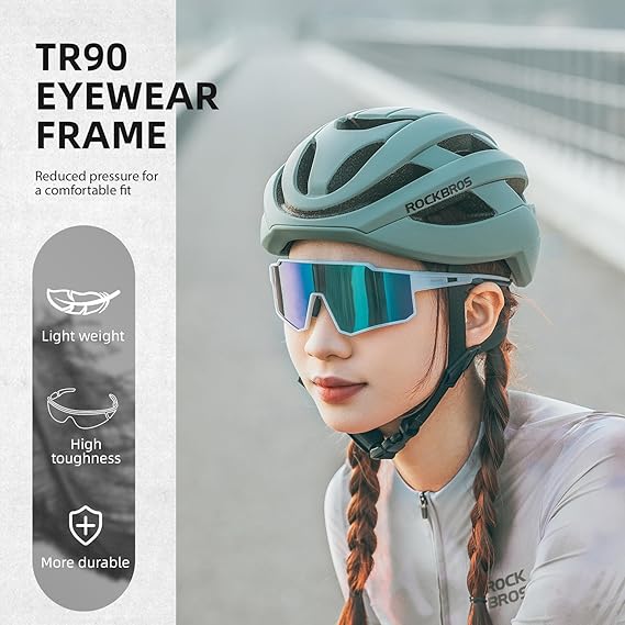 Load image into Gallery viewer, Unisex Polarized Cycling Sunglasses with TR90 Frame

