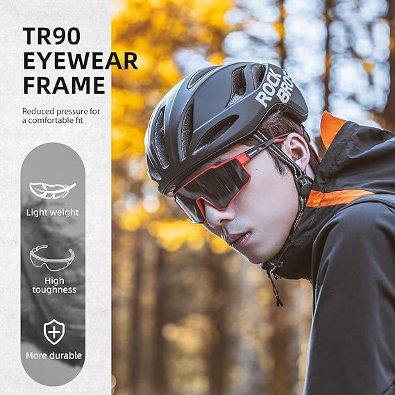 Load image into Gallery viewer, Unisex Polarized Cycling Sunglasses with TR90 Frame
