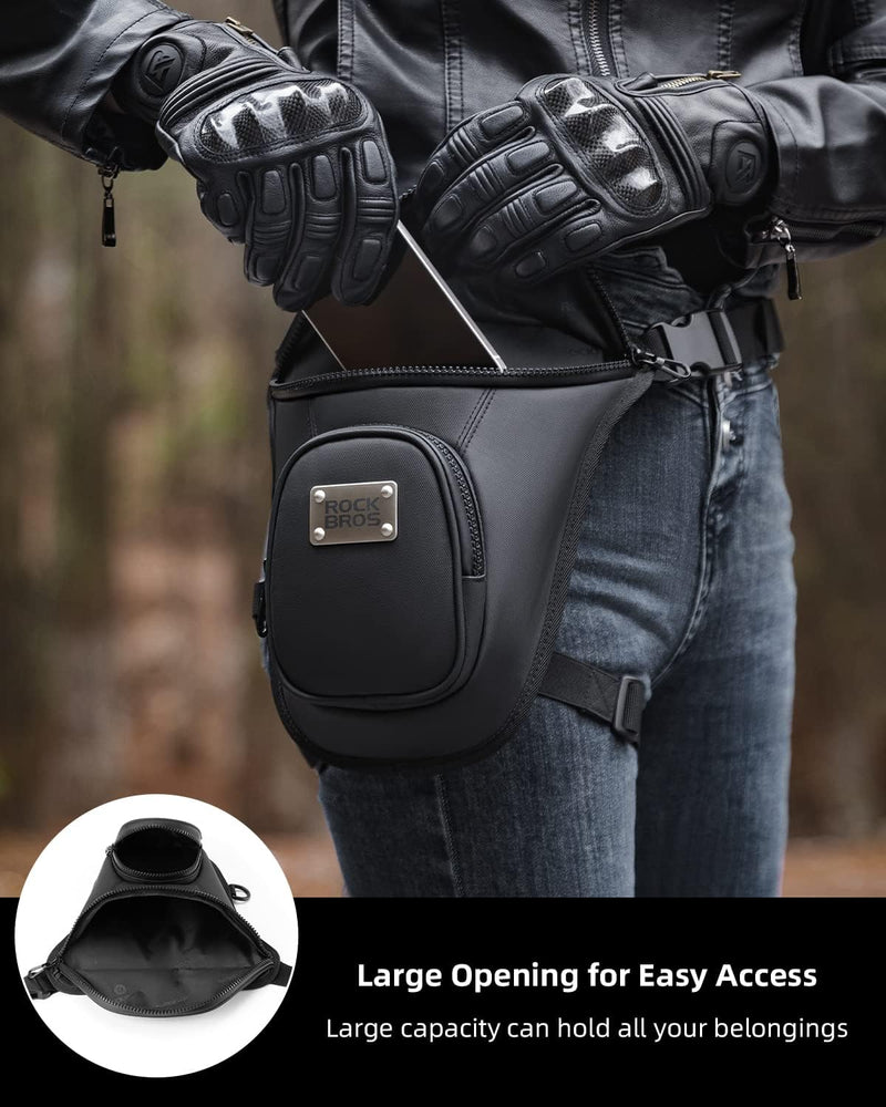 Load image into Gallery viewer, ROCKBROS Waterproof Tactical Drop Leg Bag Durable Adjustable Large Capacity
