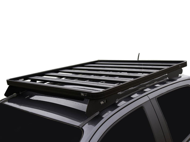 Load image into Gallery viewer, Front Runner GMC Canyon 2015-Current Slimline II Roof Rack Kit mounted on vehicle rooftop against white background
