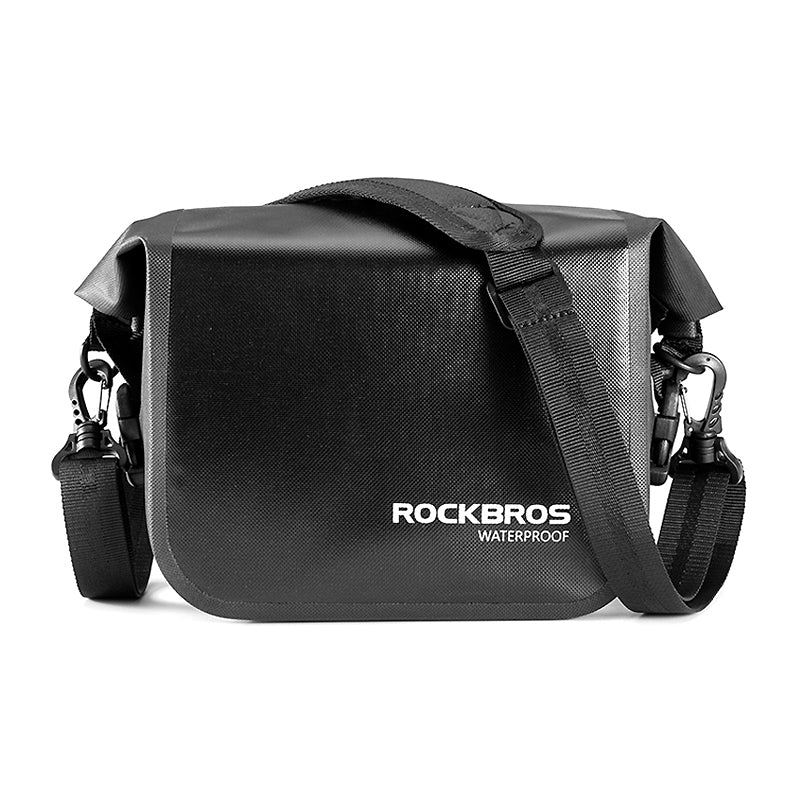 Load image into Gallery viewer, ROCKBROS Waterproof Bicycle Bag Folding Bike Front Basket Shoulder Pack Handlebar Bag
