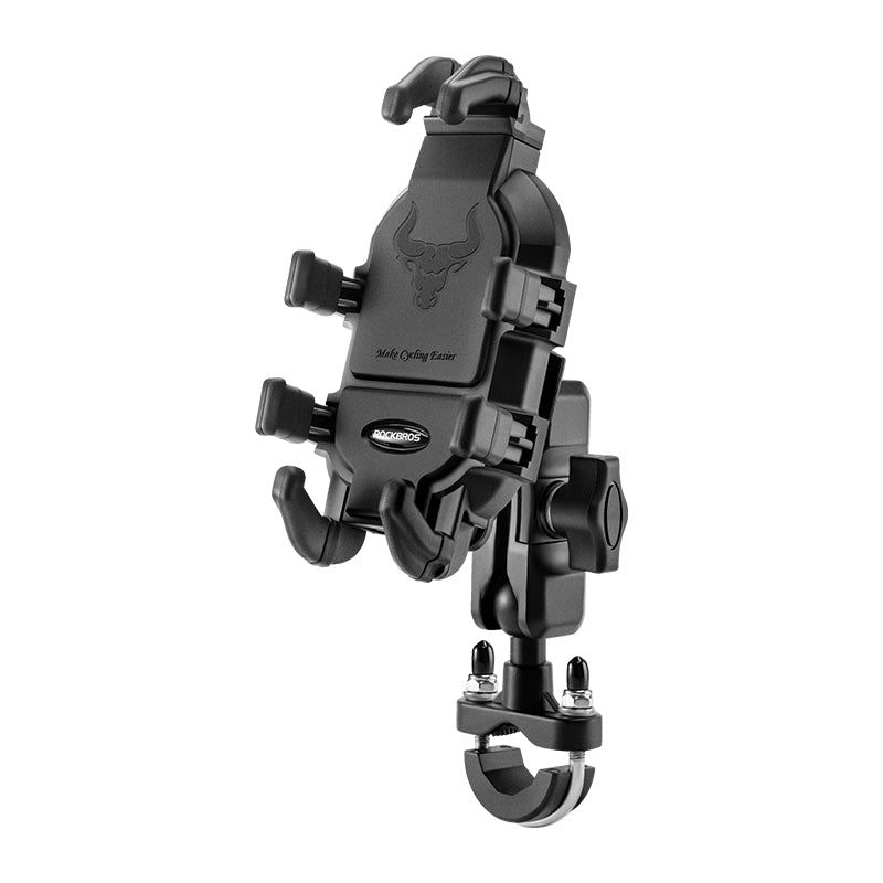 Load image into Gallery viewer, ROCKBROS Metal Bicycle Phone Holder - Universal Shockproof Mount
