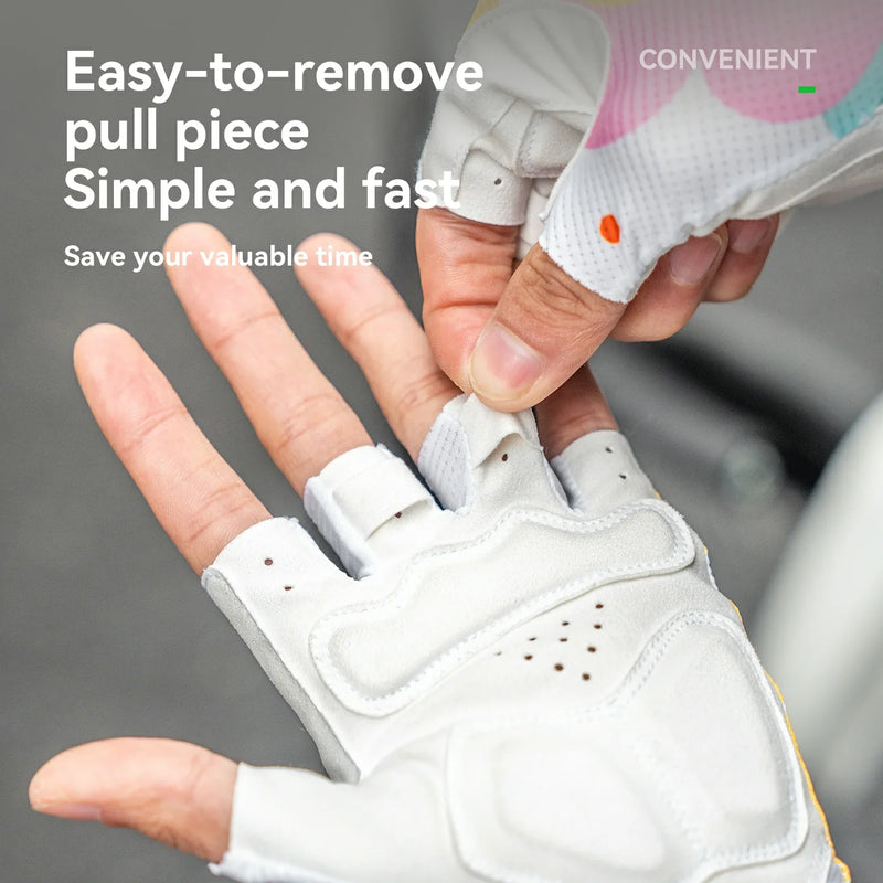 Load image into Gallery viewer, TVI ROCKBROS Women’s Half-Finger Fishing and Cycling Gloves
