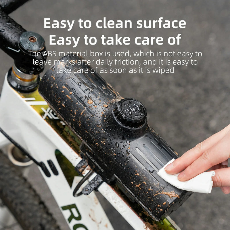 Load image into Gallery viewer, ROCKBROS Water-Resistant Bike Frame Bag with Password Lock

