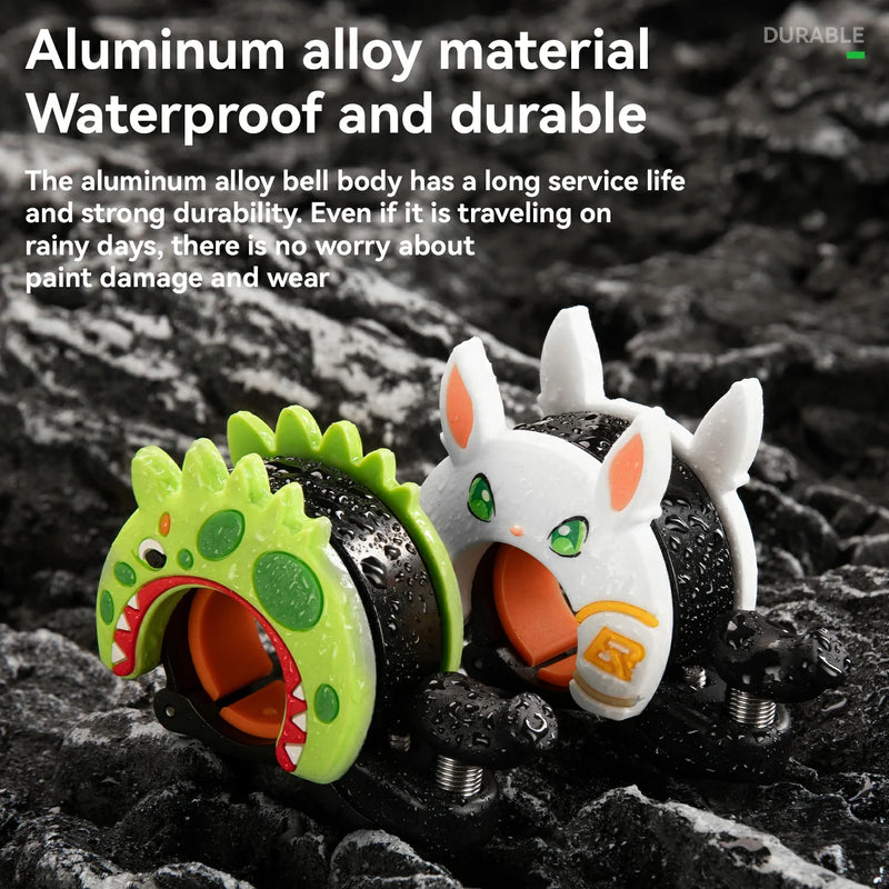 Load image into Gallery viewer, ROCKBROS Cute Cartoon Bicycle Bell Fit for 0.87-1in/22-25.4mm Bicycle Handlebars
