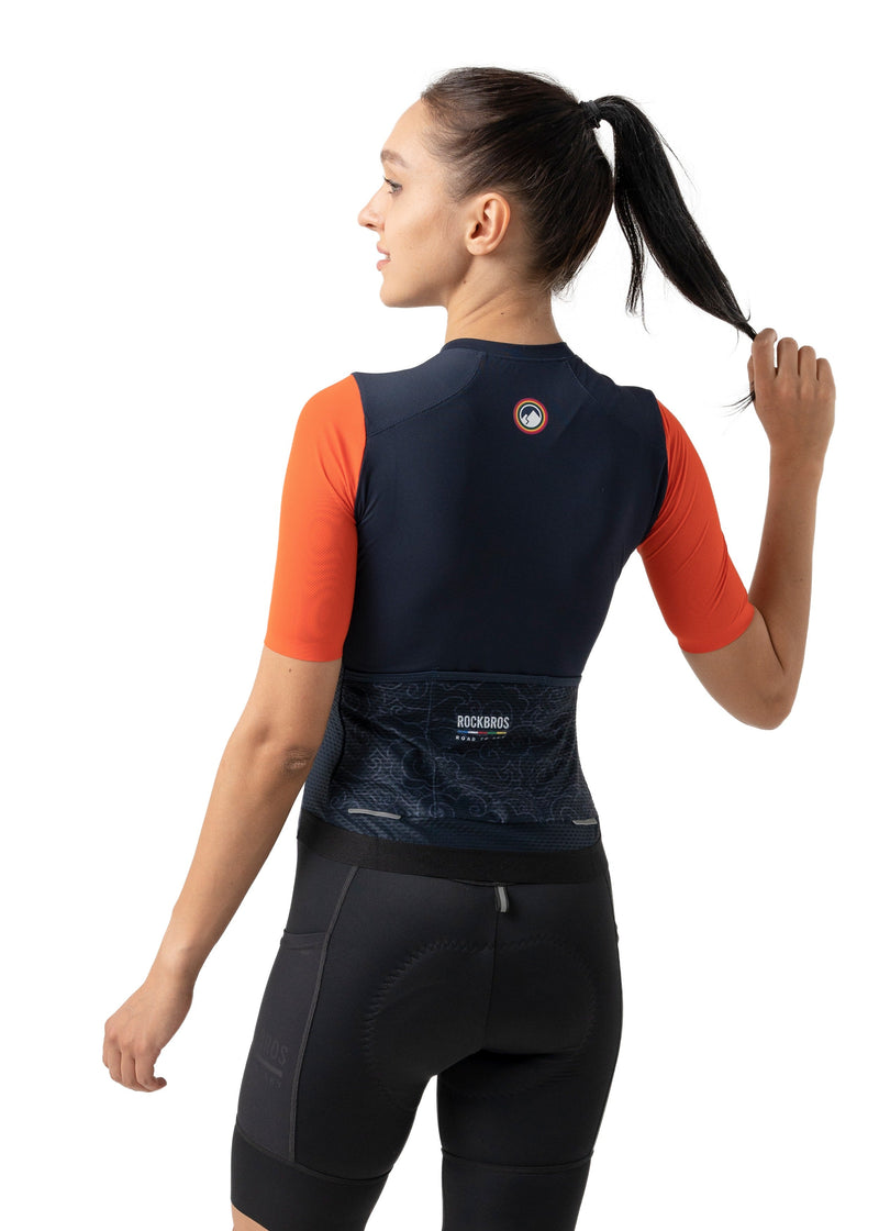 Load image into Gallery viewer, ROCKBROS Road-to-Sky Women's Cycling Short-Sleeved Jersey
