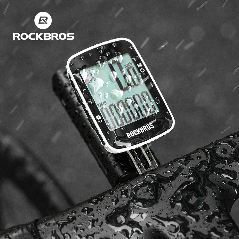 Load image into Gallery viewer, ROCKBROS R1 Bike Computer GPS Wireless Speedometer IPX7 600mAh Battery 2.3''
