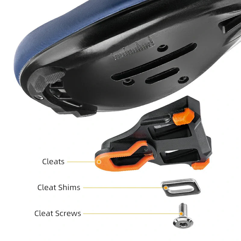 Load image into Gallery viewer, Carbon Fiber SPD Clipless Pedals for Road Bikes 9/16''

