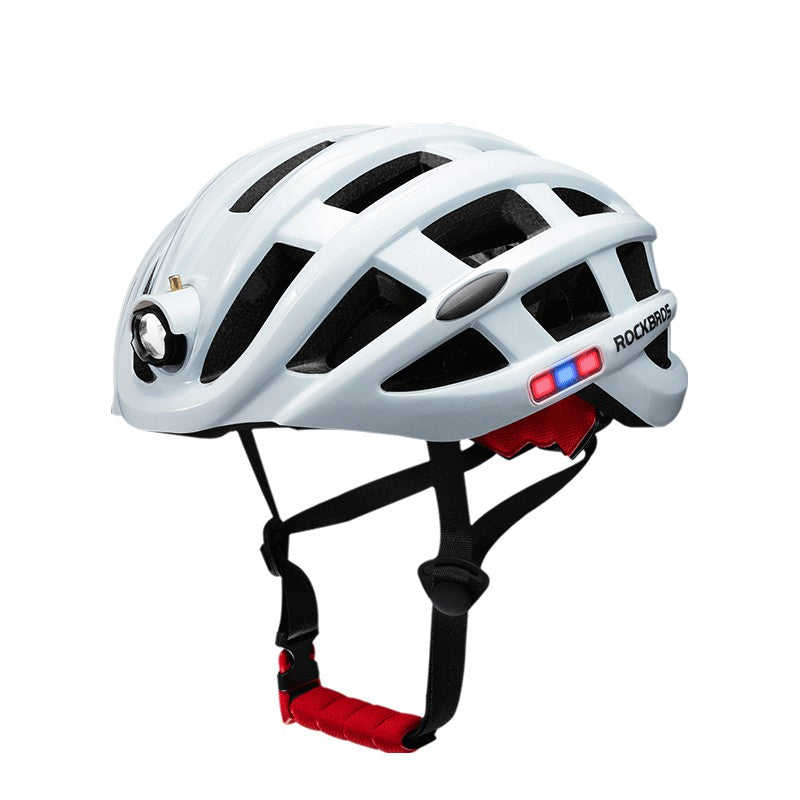 Load image into Gallery viewer, ROCKBROS Cycling Light Helmet 3Modes Bike Ultralight Helmet Electric USB
