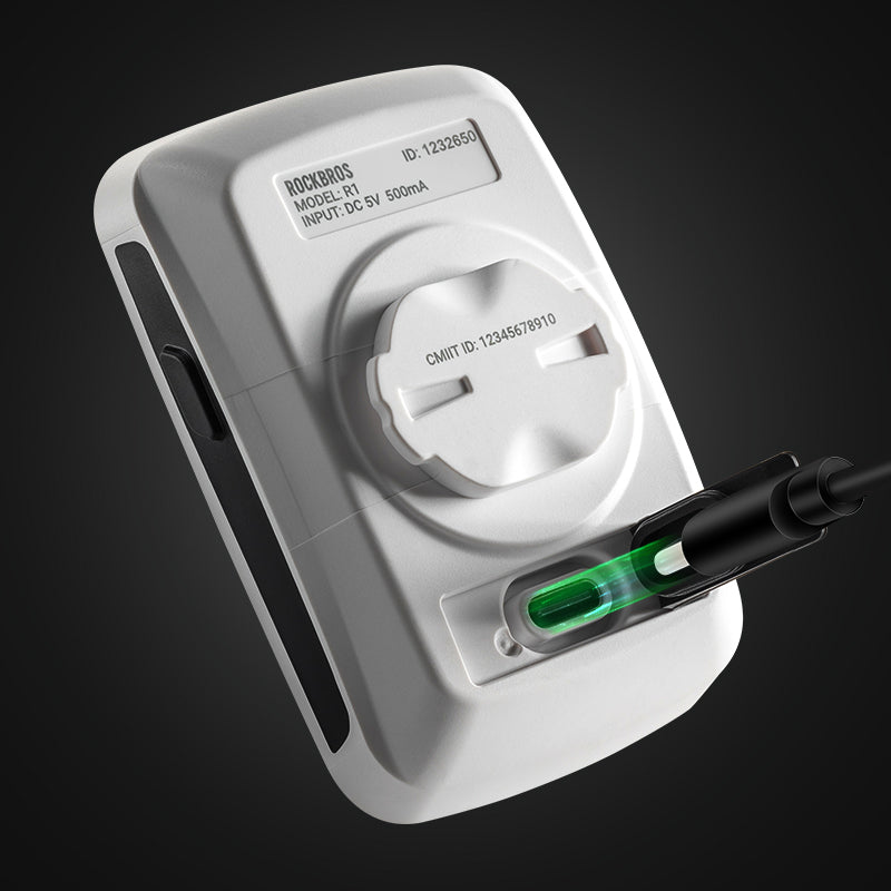 Load image into Gallery viewer, ROCKBROS R1 Bike Computer GPS Wireless Speedometer IPX7 600mAh Battery 2.3''
