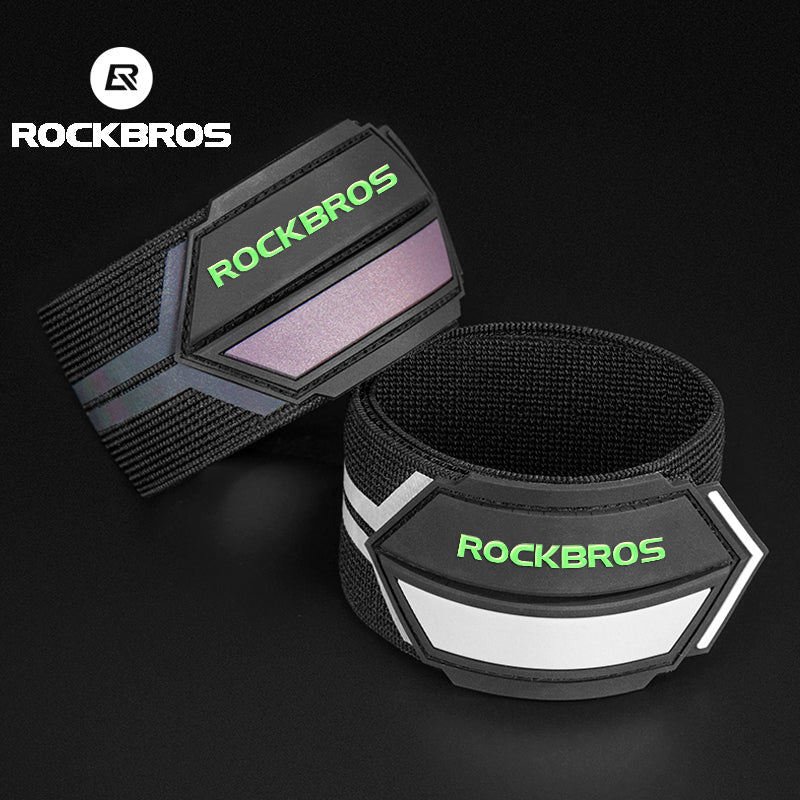 Load image into Gallery viewer, ROCKBROS High Brightness Reflective Trouser Band Adjustable Elastic
