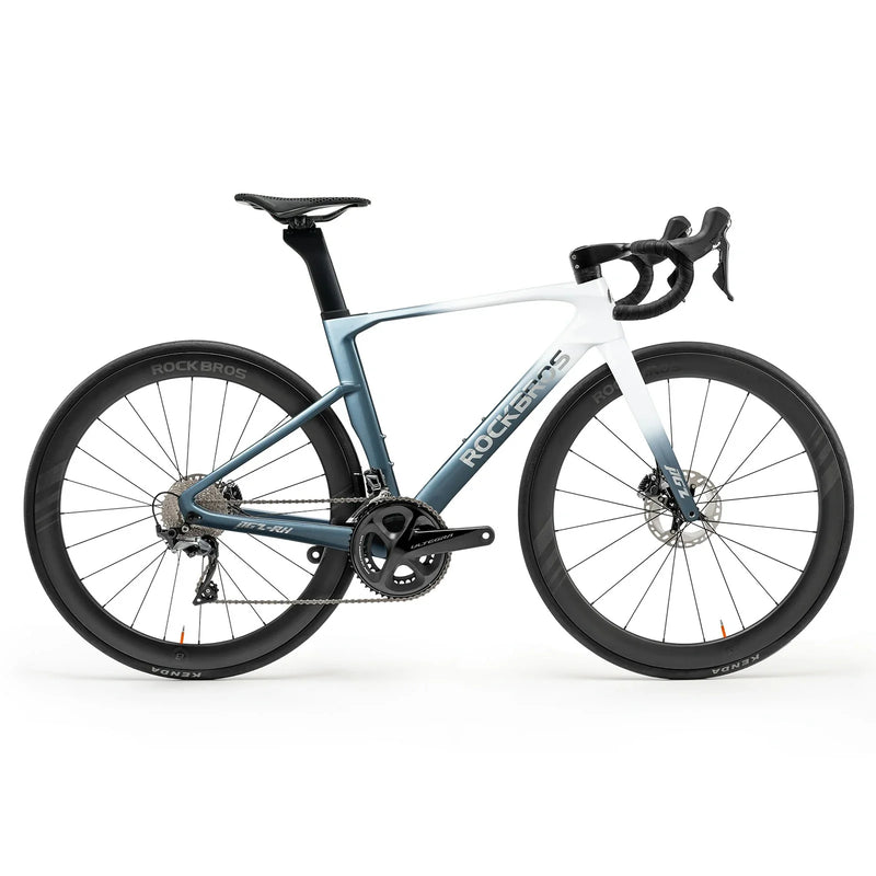Load image into Gallery viewer, PGZ - Carbon Fiber Road Bike – Blue/Green
