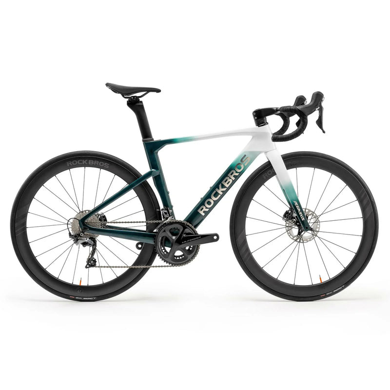 Load image into Gallery viewer, PGZ - Carbon Fiber Road Bike – Blue/Green
