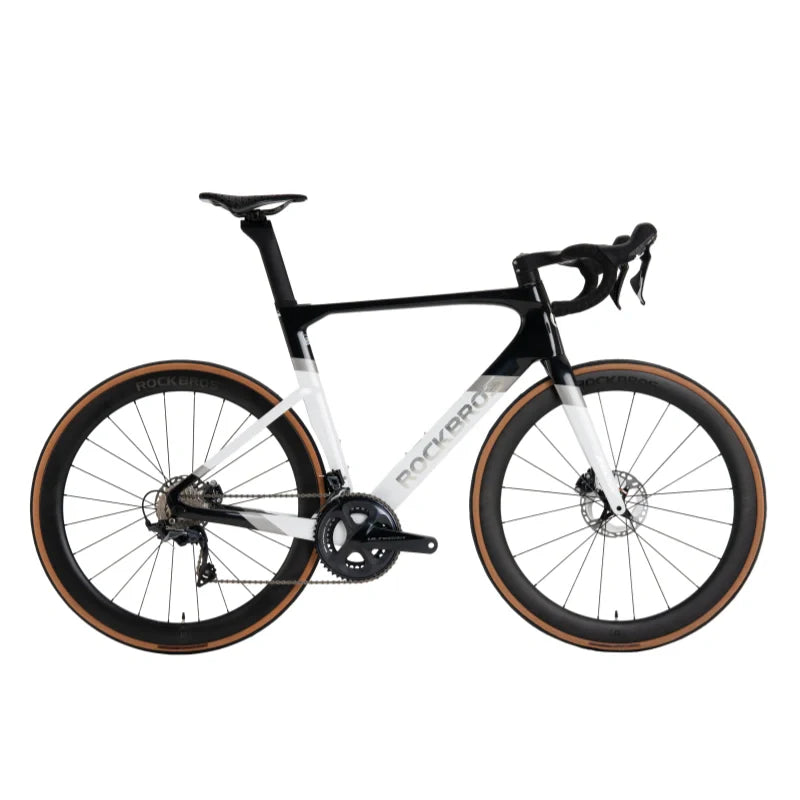 Load image into Gallery viewer, PGZ - Carbon Fiber Road Bike –  Black and White
